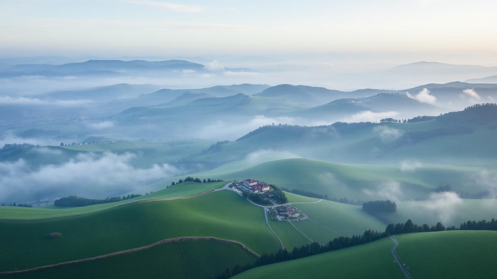Vista aérea da região do Fundão